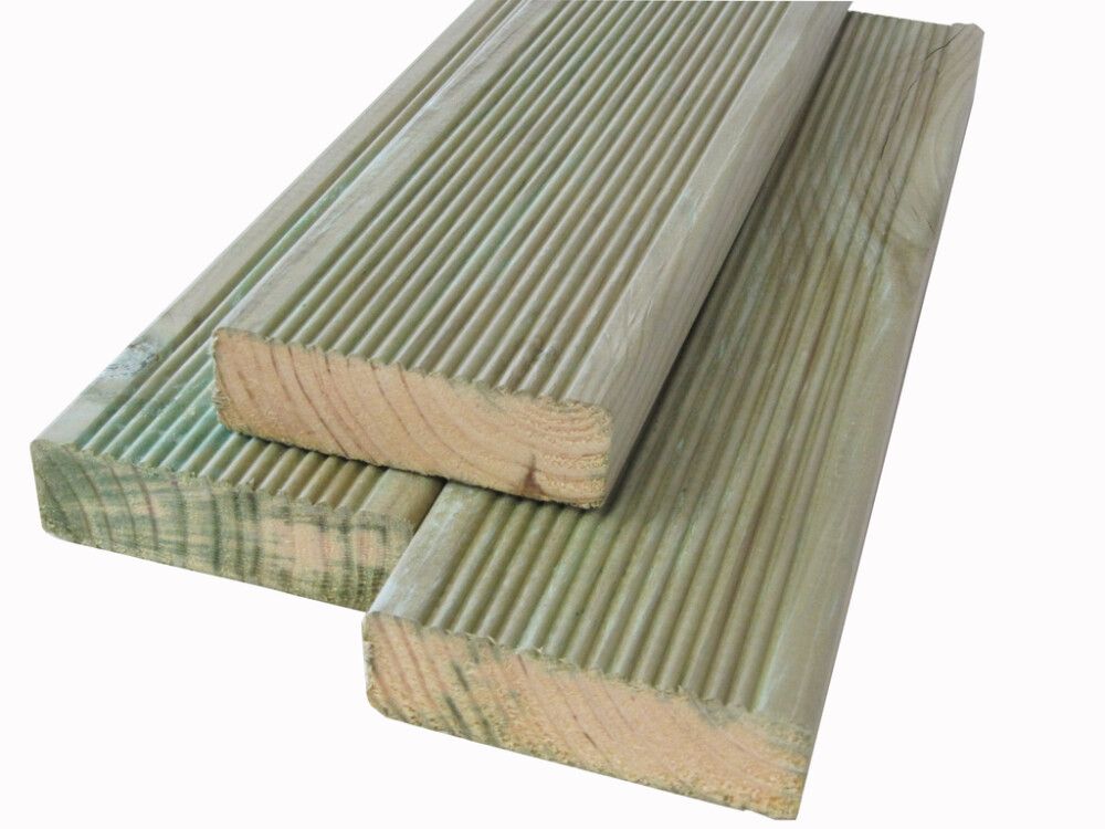 Terrassilaud PHL roheline 28 x 95 x 3000 mm