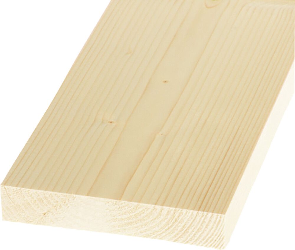 Höövellaud SH kuusk 18 x 95 x 5100 mm 6 tk