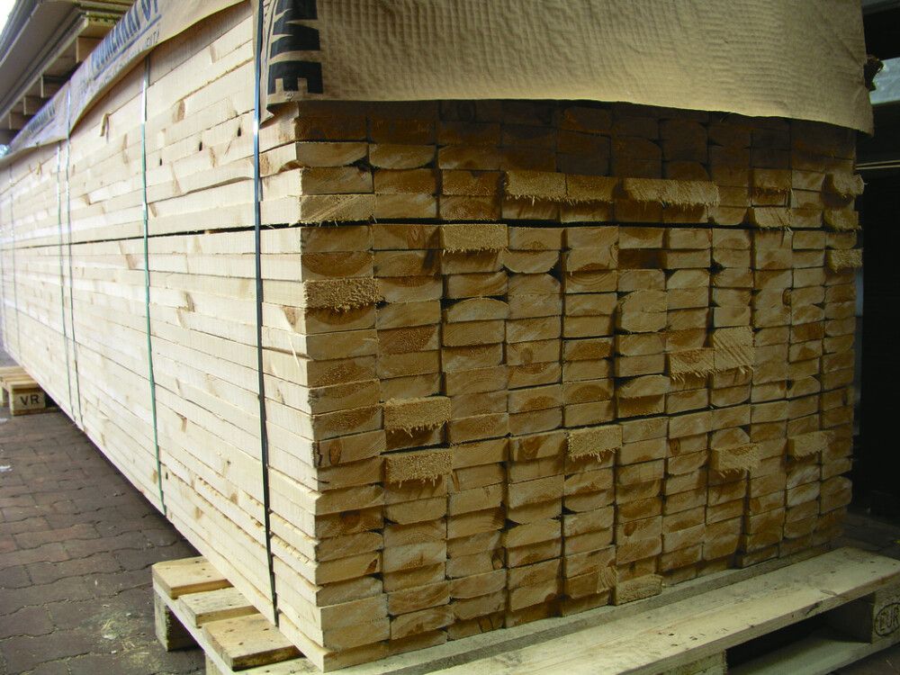 Saetud laud ABC KD/HT kuusk 25 x 50 x 4200 mm