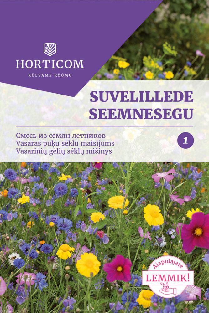 Suvelillede seemnesegu Horticom 0,75 g