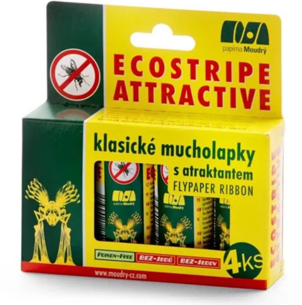 Kärbsepaber rullis Ecostripe 4 tk/pk