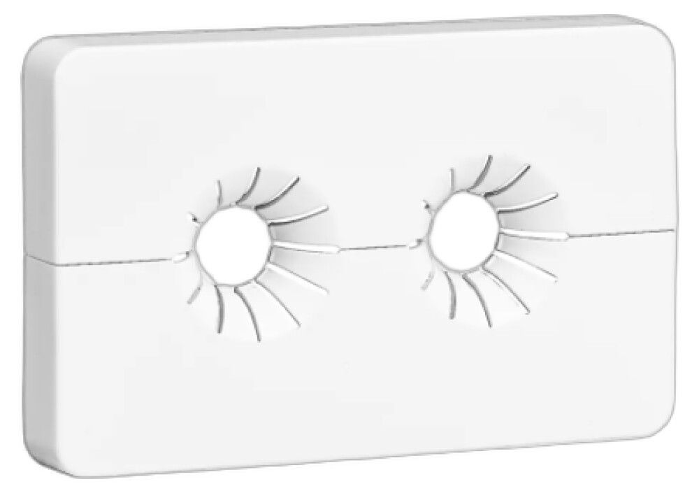 Seinakatteplaat Caletti toru läbiviikudele 40 mm