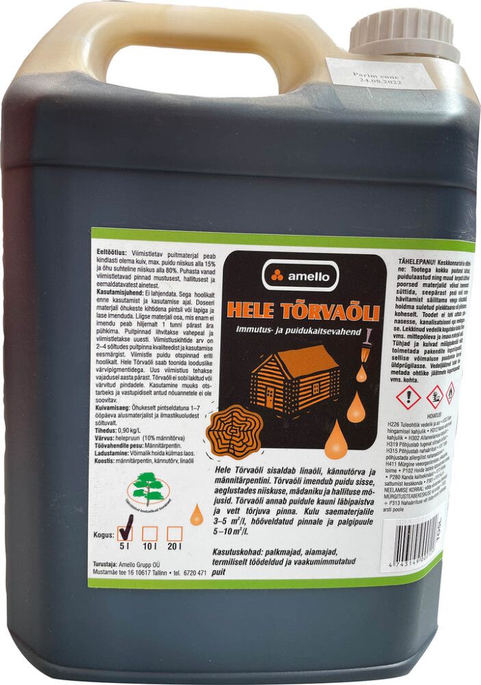 Hele tõrvaõli Amello 5 l
