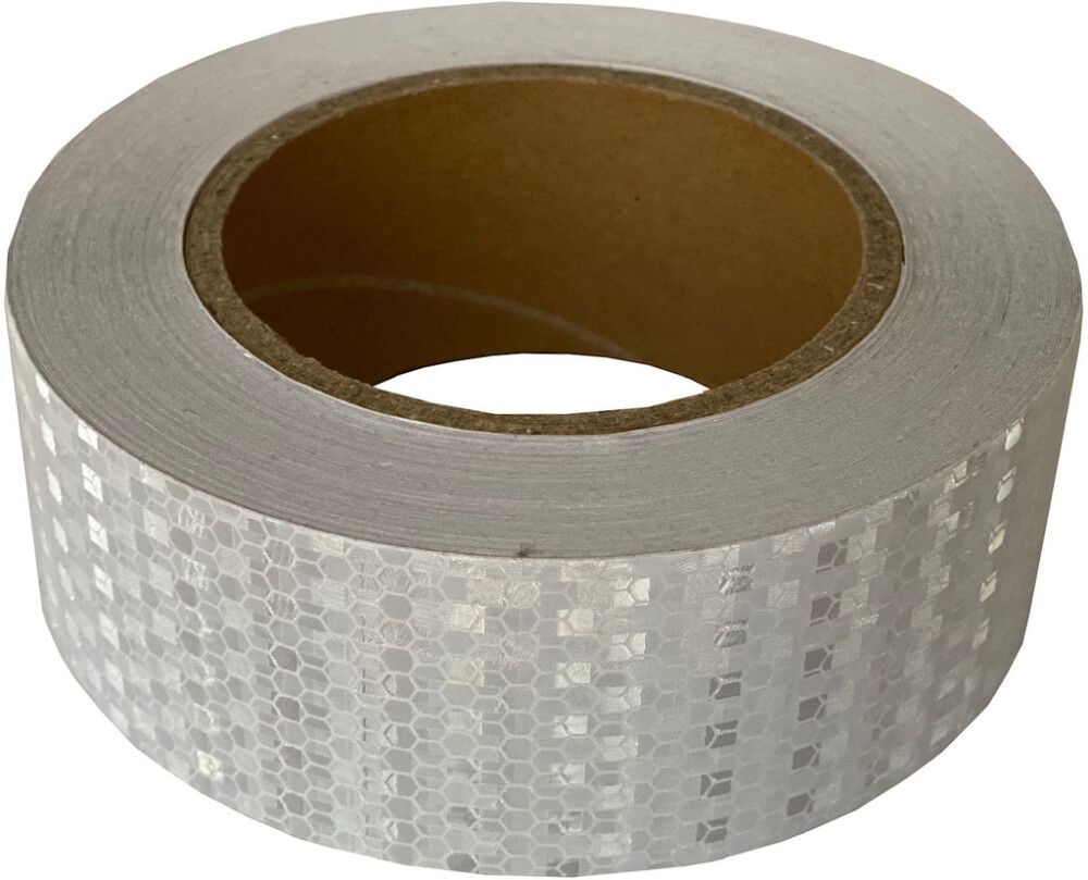 Helkurteip 25 m valge