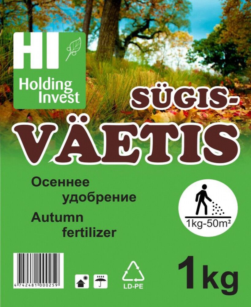 Sügisväetis 2,5 kg