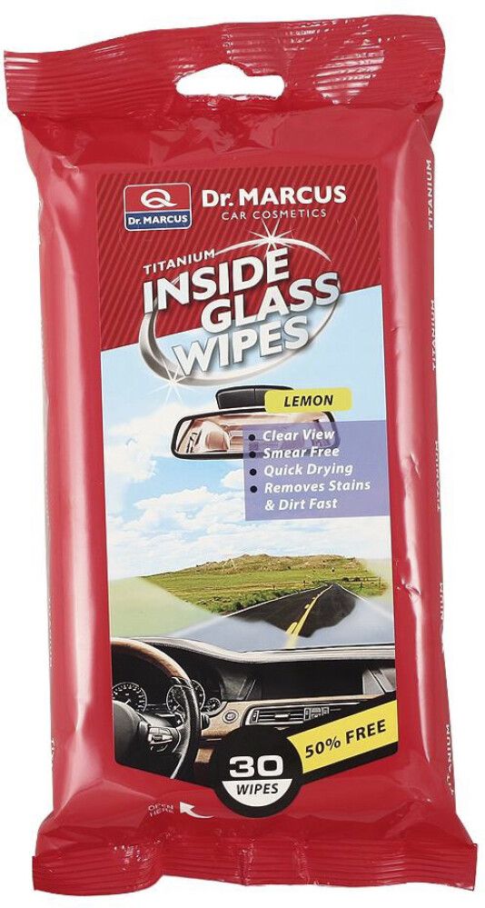 Niisked klaasipuhastuslapid sidrun