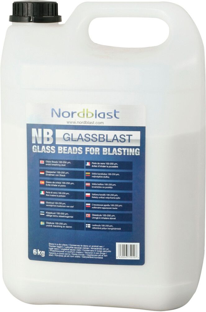 Soodapritsi klaasgraanul Nordblast 6 kg