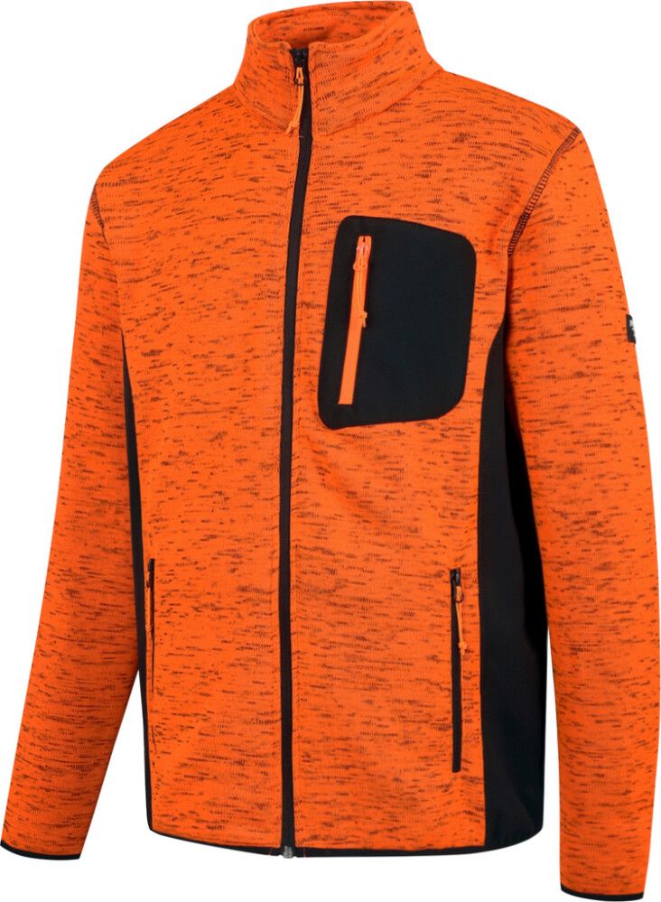 Dressipluus Florence oranž/must suurus 2XL