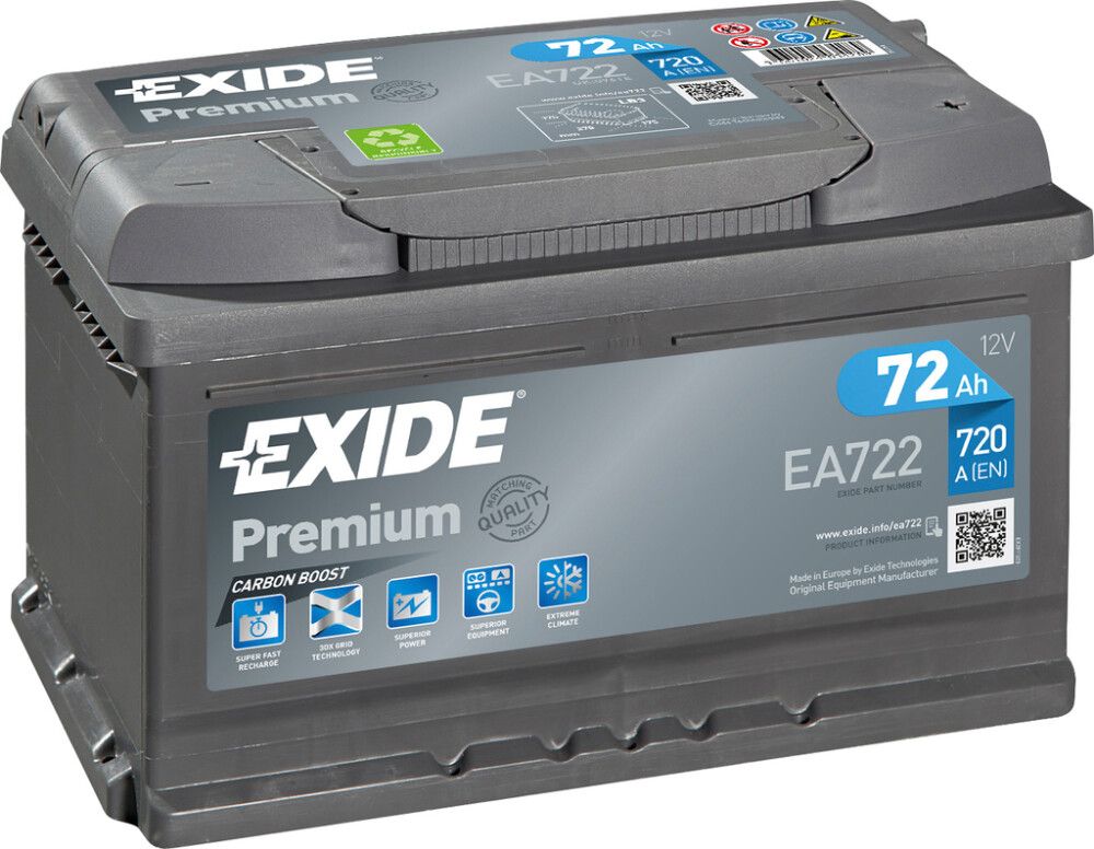 Autoaku Exide Premium 72 Ah