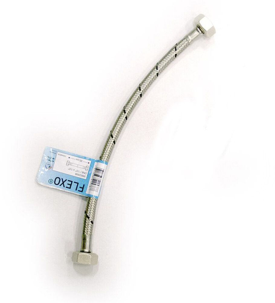 Elastne pikendus kinnitusega 3/8" x 1/2" 20 cm