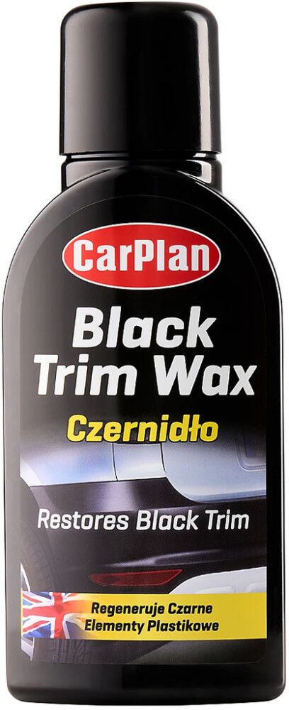 Must viimistlusvaha plastikule ja kummile CarPlan 350 ml