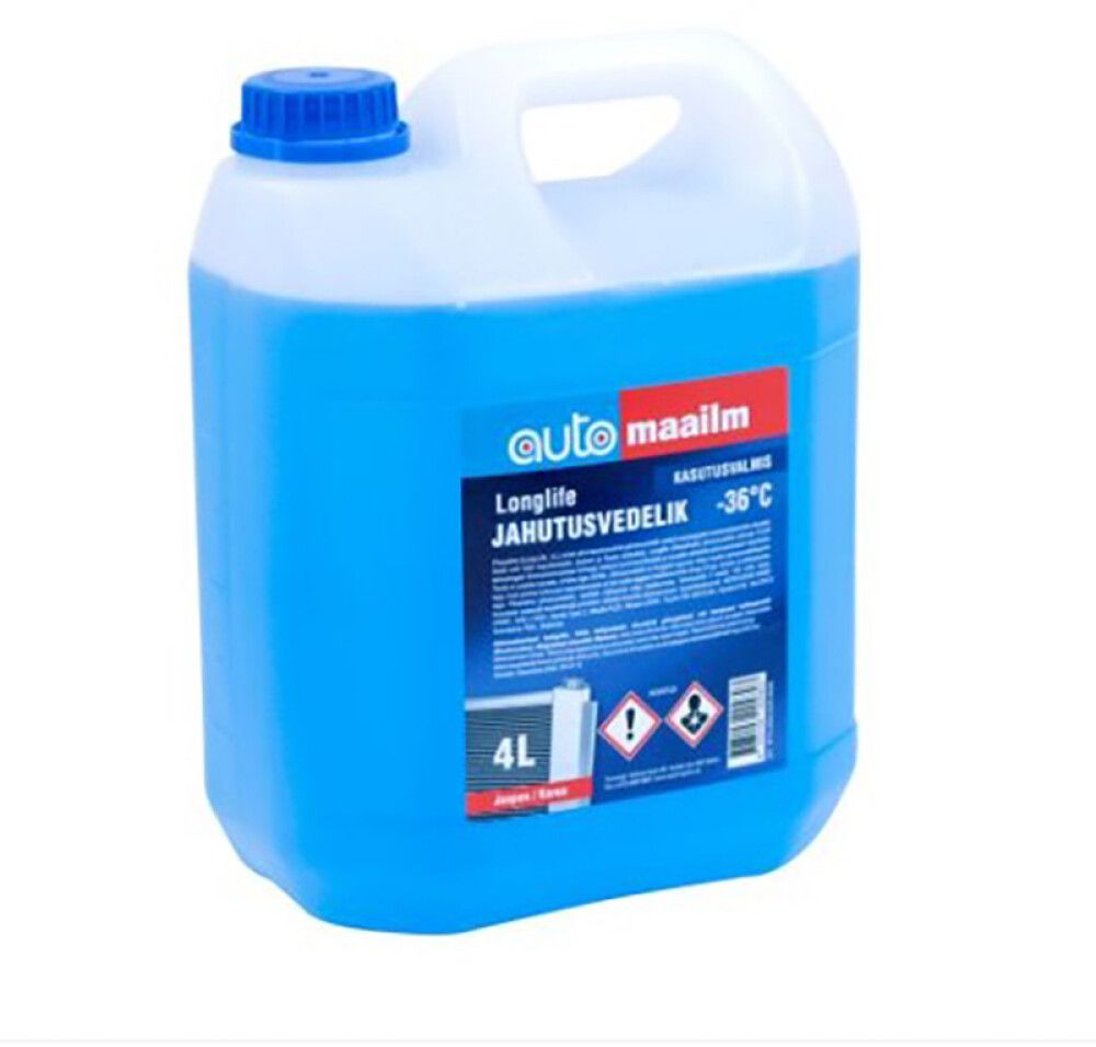 Jahutusvedelik Jaapan, Korea Longlife, sinine 4 l