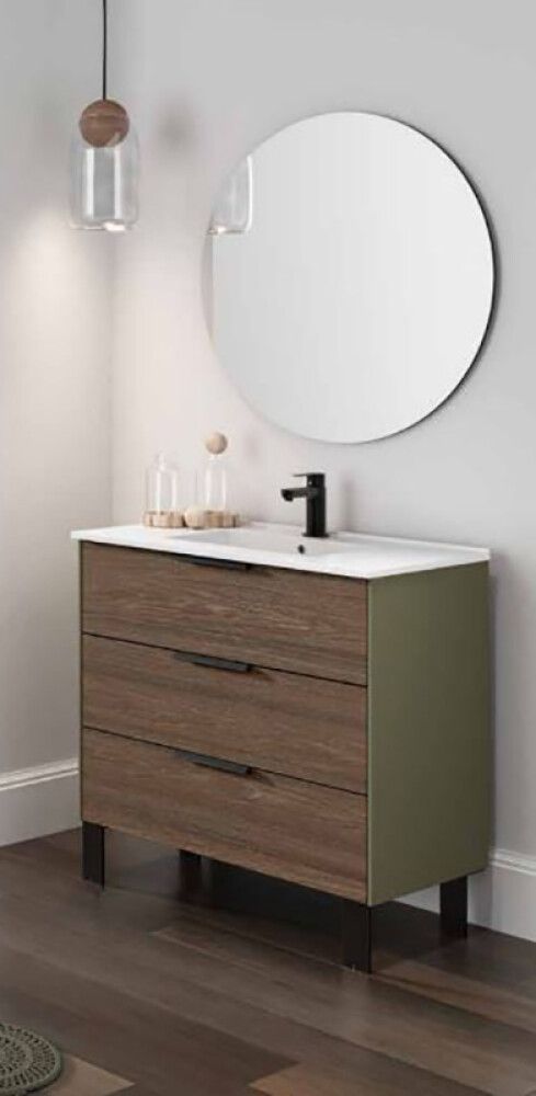 Valamukapp valamuga Ordonez Alboran 80 cm Olive/Palma