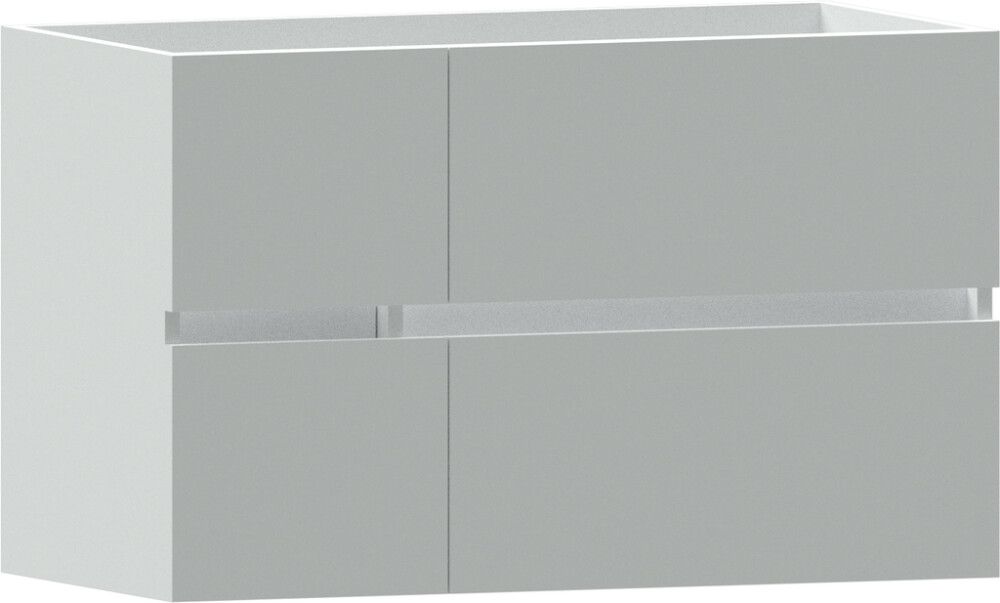 Valamukapp valamuga Ordonez Nordic 90 cm valge