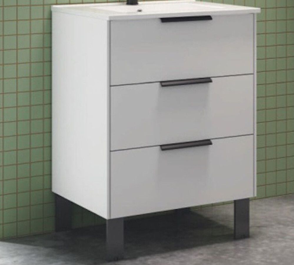 Valamukapp valamuga Ordonez Alboran 80 cm matt valge