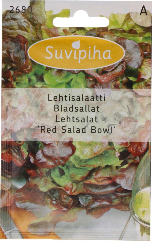 Lehtsalat Red Salad Bowl Suvipiha 1g