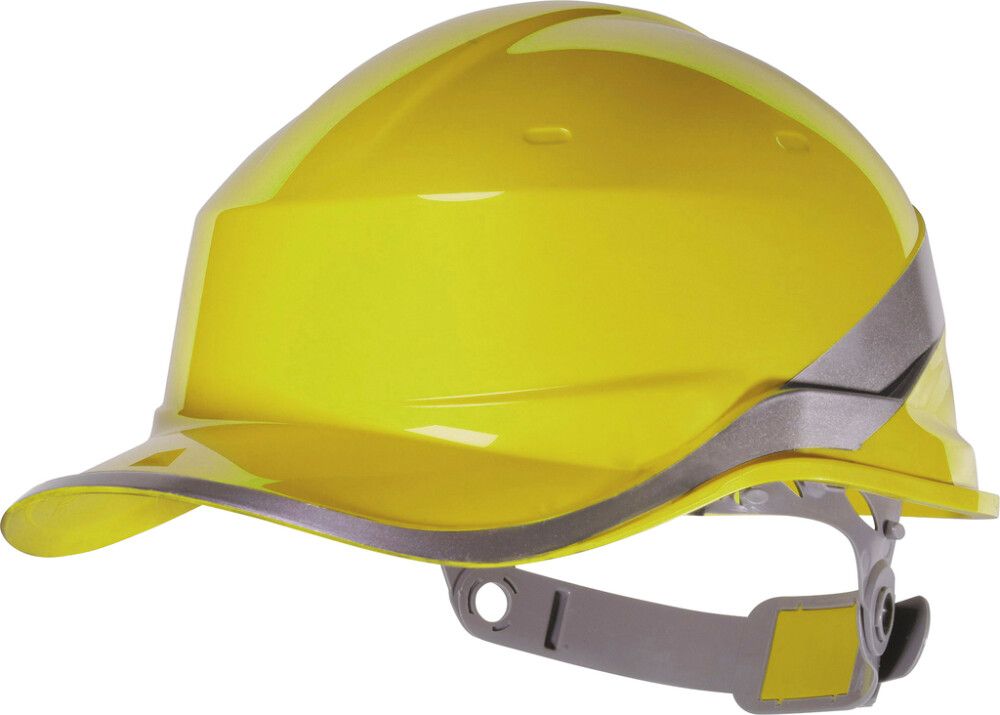 Kõrgnähtav kaitsekiiver kollane