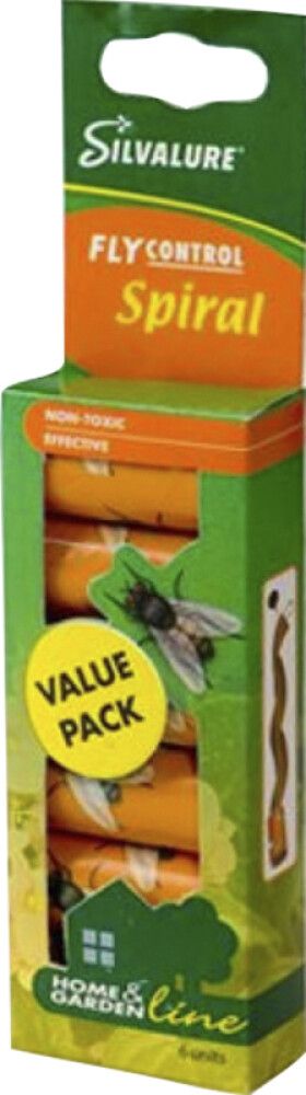 Kärbsepaber rullis Spiral 6 tk/pakis