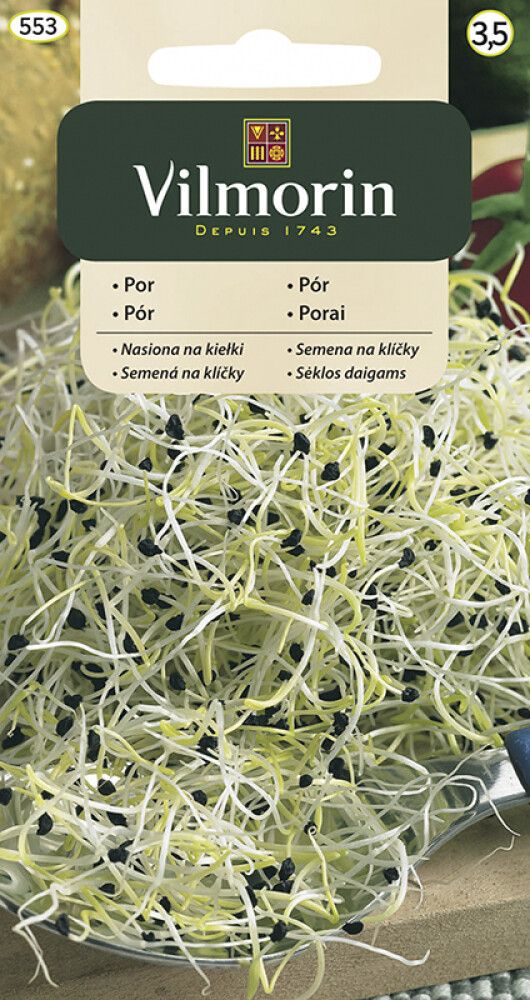 Idandamiseks Porrulauk Vilmorin