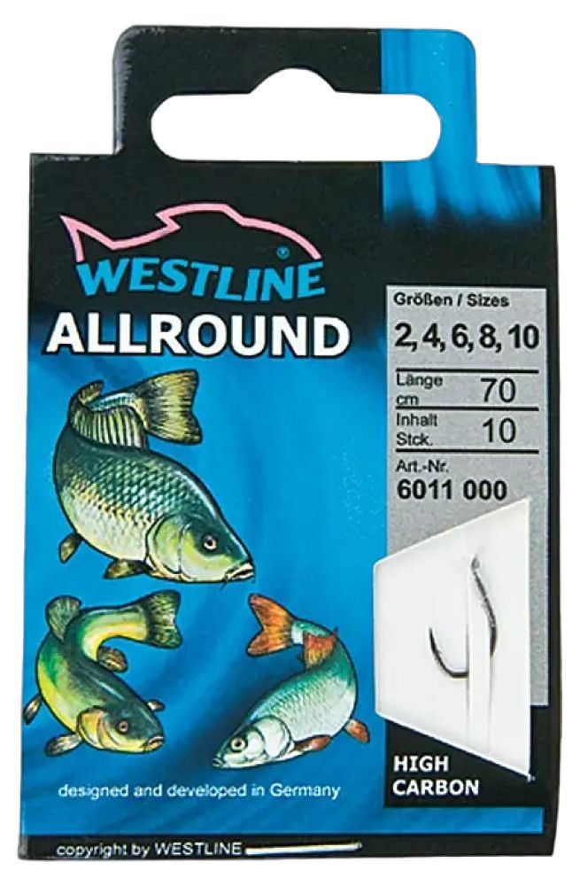 Konksud Allround nr 2, 4, 6, 8, 10 10 tk