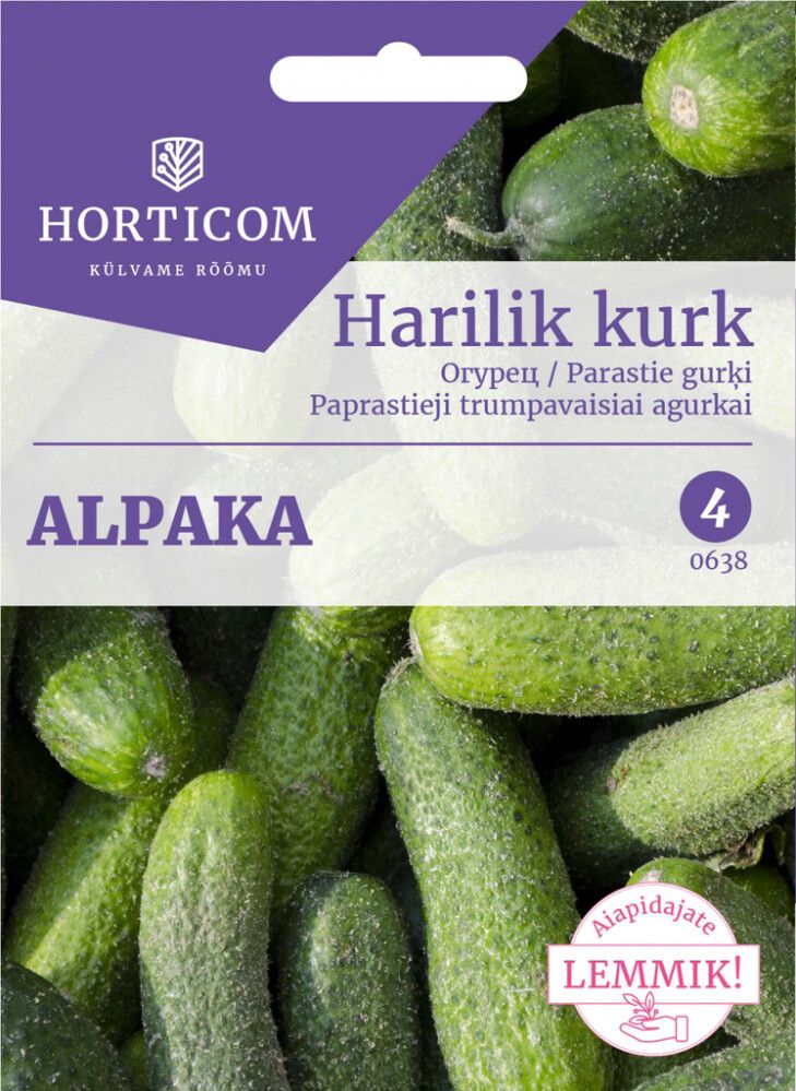 Harilik kurk Alpaka F1 15seemet