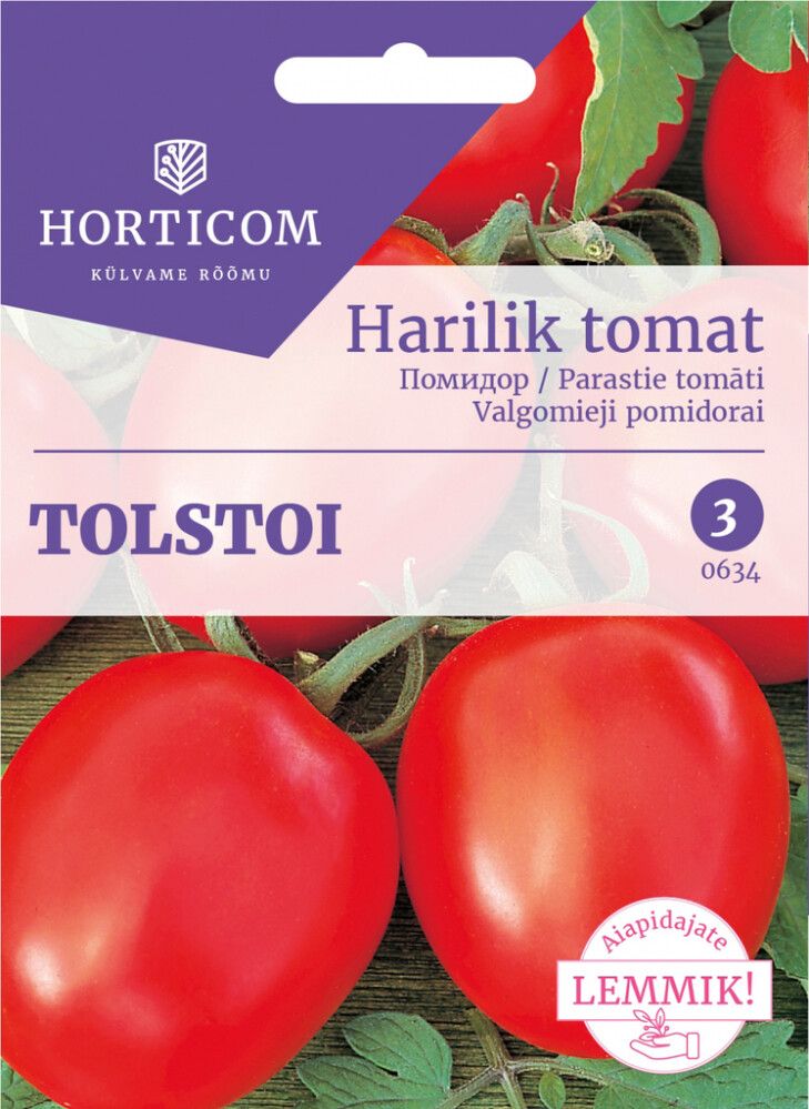 Harilik tomat Tolstoi F1 25seemet