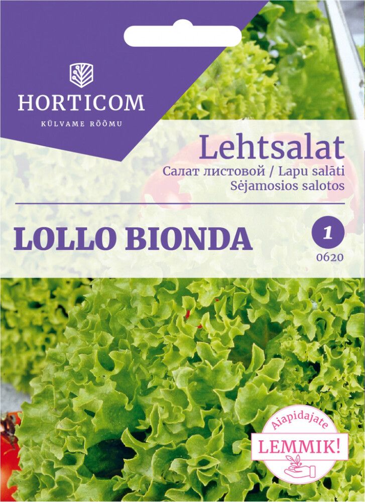 Lehtsalat Lollo Bionda 2g
