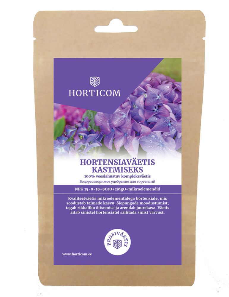 Hortensiaväetis kastmiseks Horticom 200g