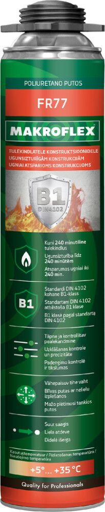 Püstolivaht Makroflex FR77 PRO 750 ml