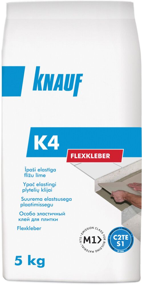 Elastne plaatimissegu Knauf K4 5 kg