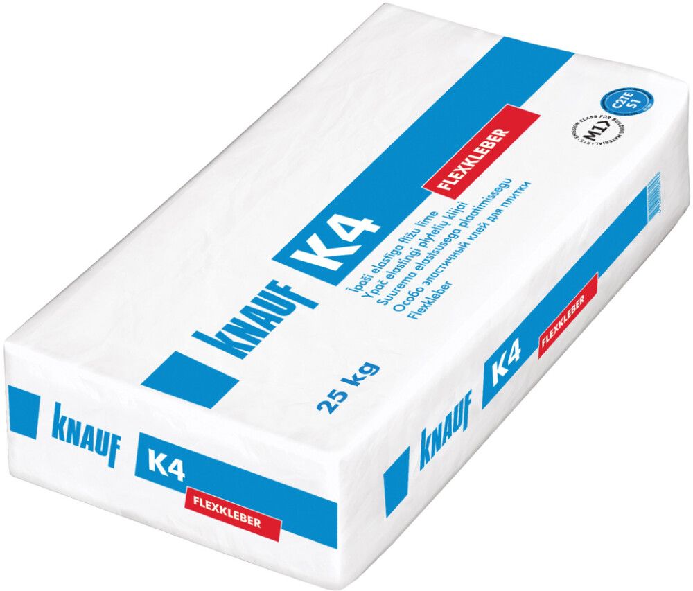 Elastne plaatimissegu Knauf K4 25 kg