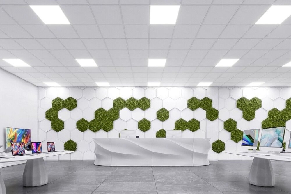 Ripplae plaat ECOMIN Orbit 13 x 600 x 600 mm