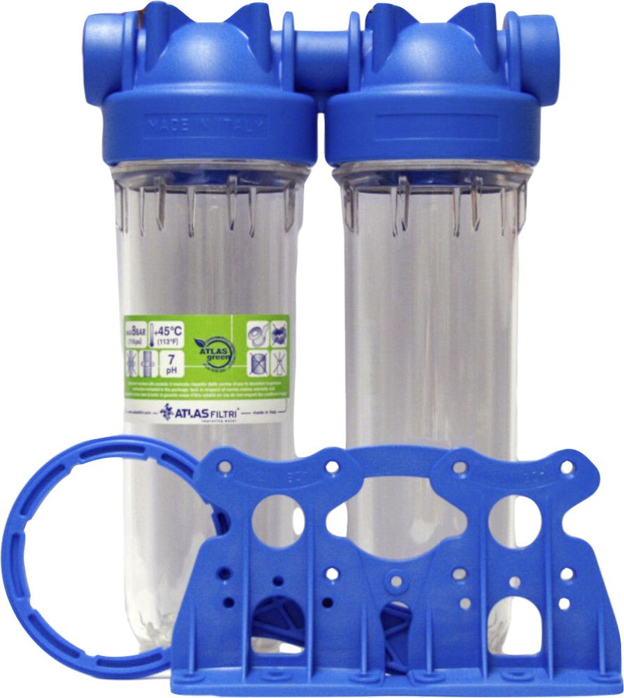 Filtrikorpus Atlas DP10 Duo 3/4"