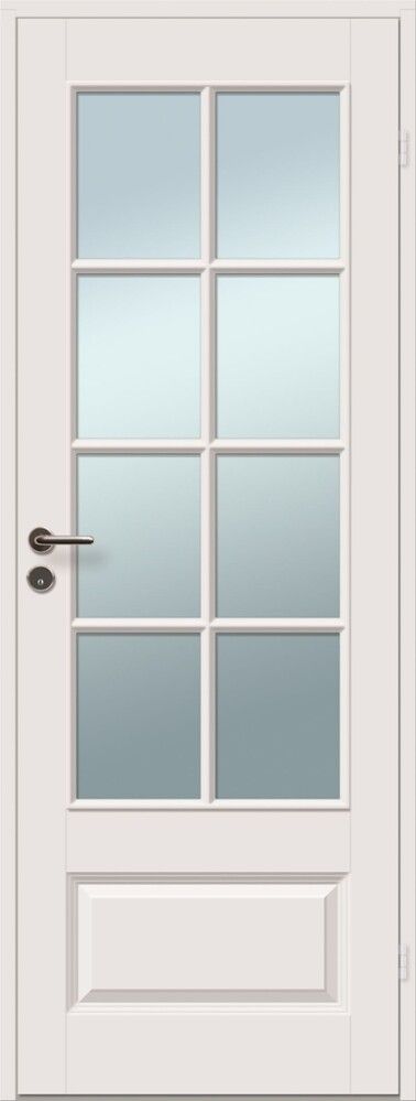 Siseuks Jari 8R valge, klaasiavadega 9 x 21 Parem