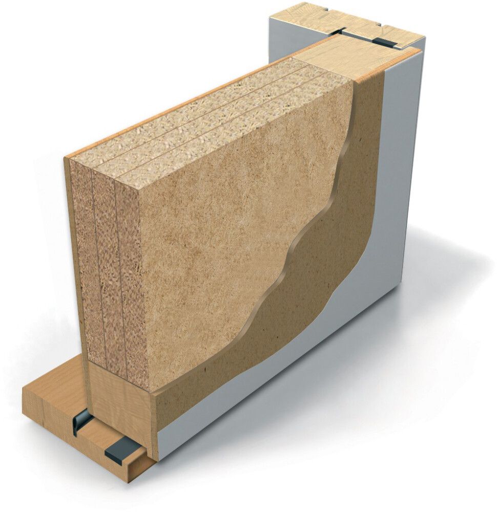 Heli- ja tuletõkkeuks FD09 tammespooniga 10 x 21 Vasak