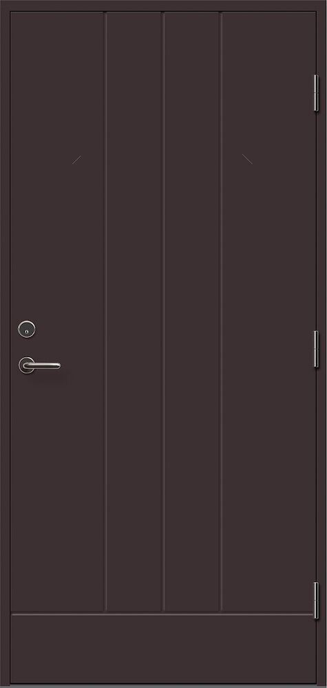 Välisuks Ystad pruun