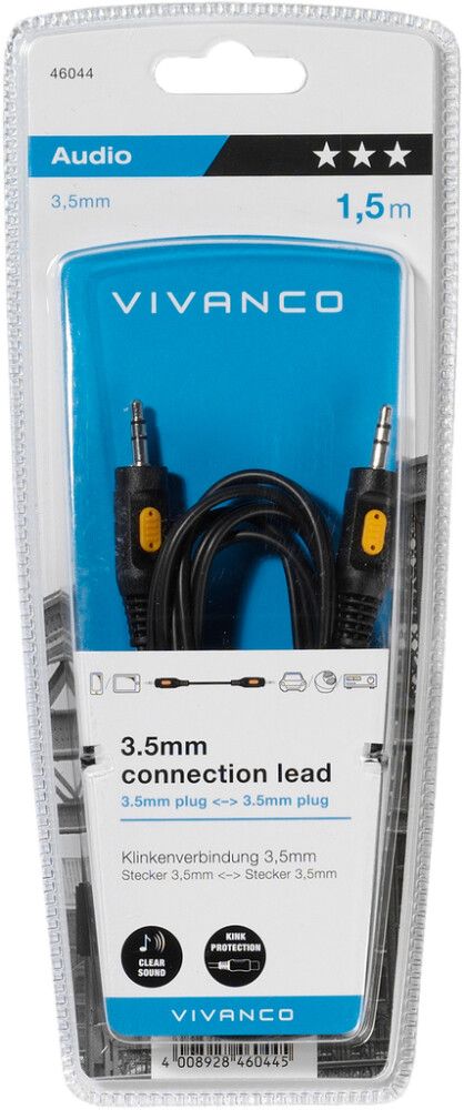 Kaabel Vivanco 3,5 mm 1,5 m