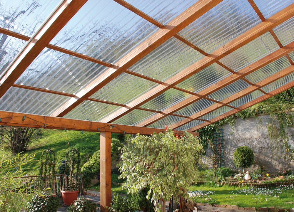 Laineplaat Gutta PC trapets, kirgas 0,8 x 1045 x 3000 mm