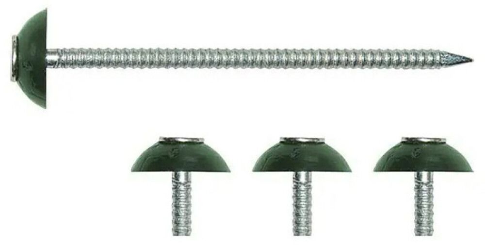 Bituumen laineplaadi nael K-11, roheline