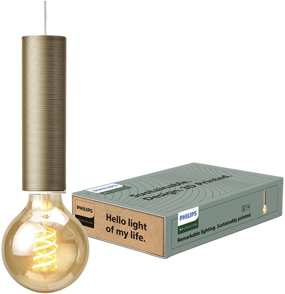 Rippvalgusti Philips MyCreation Bolbs M kuldne