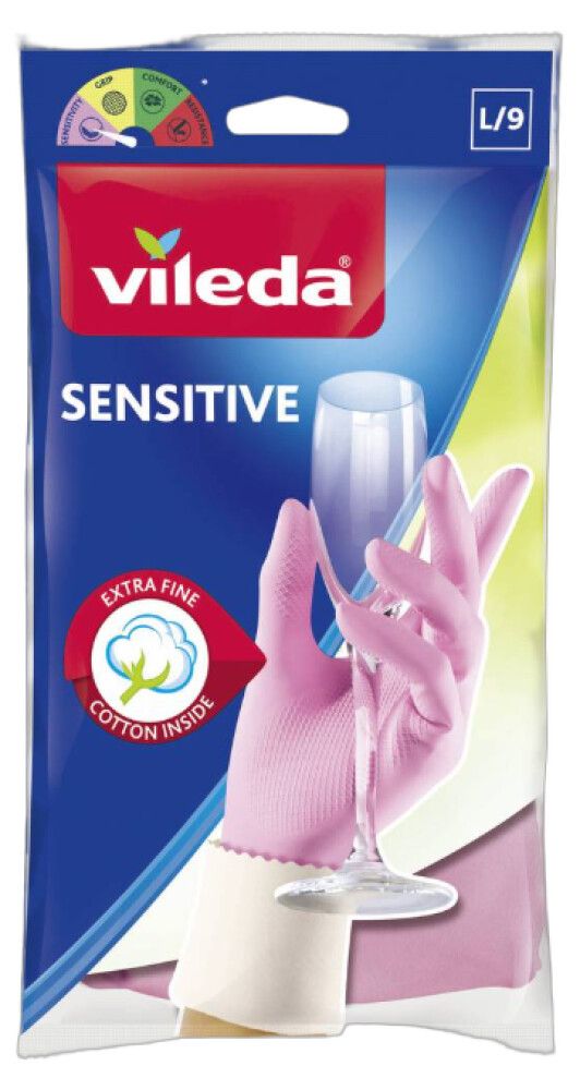 Kummikindad Vileda Sensitive L