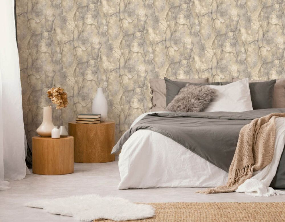 Fliistapeet Imitations 2 Liivakivi 10237-11, pruun