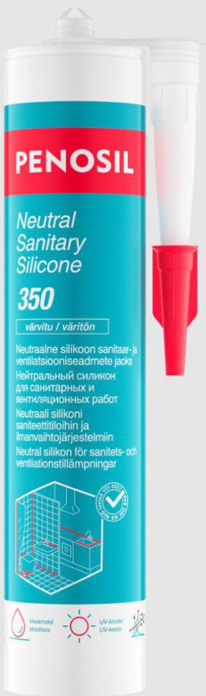 Neutraalne sanitaarsilikoon Penosil Neutral Sanitary Silicone 350 värvitu 280 ml