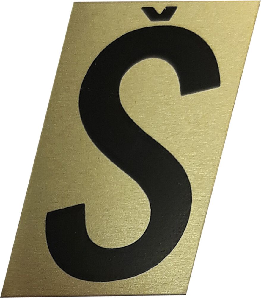 Täht kuldne/must Š 90 mm