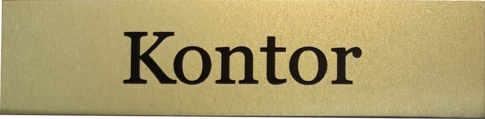 Kleebis "Kontor" 2 x 8 cm