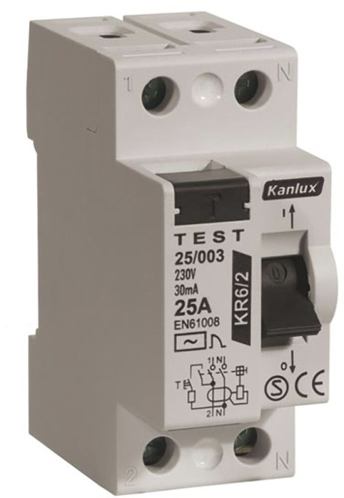 Rikkevoolukaitse Kanlux KR6- 25/003/2