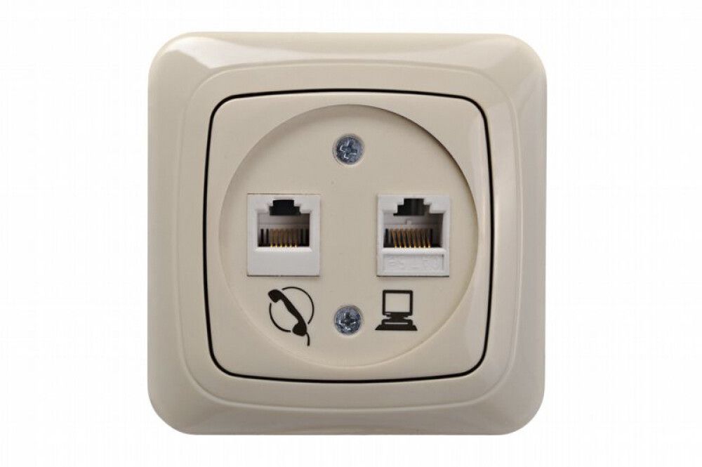 Telefoni/arvutipesa Alfa raamita beež