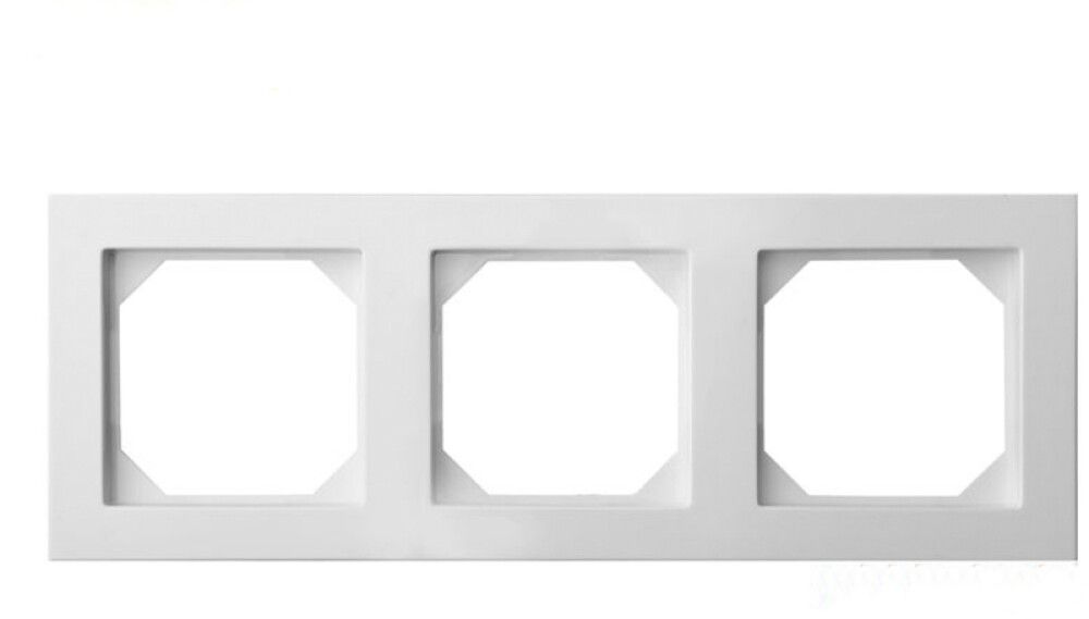 Raam Epsilon Slim 3-ne valge