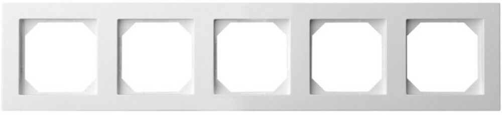 Raam Epsilon Slim 5-ne valge