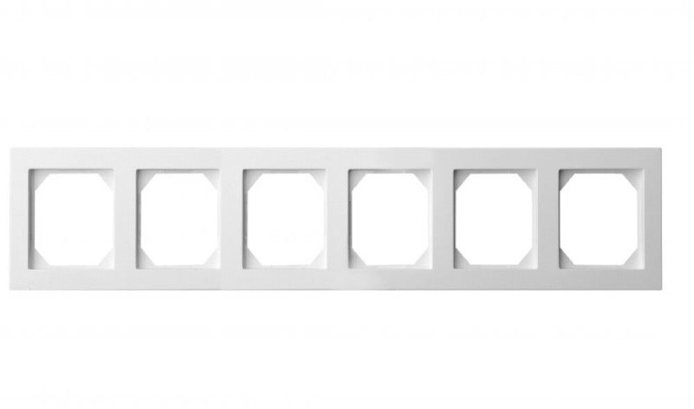 Raam Epsilon Slim 6-ne valge